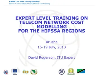 Expert Training on The 7 Habits of Highly Effective Cost Modelling