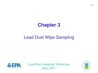 Lead Dust Wipe Sampling Techniques and Guidelines