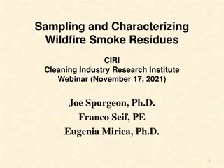 Comparison of Wet-Wipe and Tape Lift Methods for Sampling Wildfire Smoke Residues