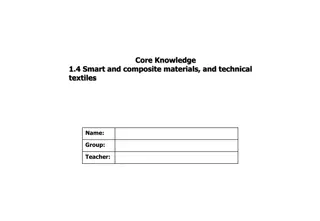 Smart and Composite Materials in Modern Technology