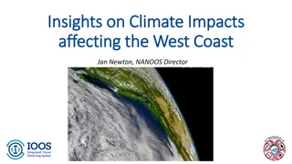 Climate Impacts on the U.S. West Coast: Insights and Challenges