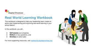 Real World Learning Workbook for School Districts