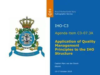 Enhancing IHO Structure Through Quality Management Principles