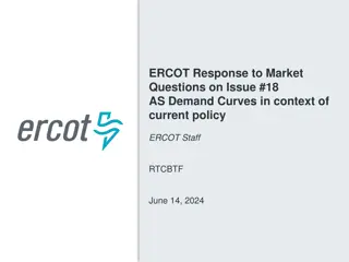 ERCOT Response to Market Questions on Issue #18 AS Demand Curves