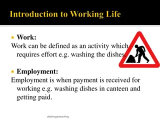 Exploring Work and Employment Dynamics