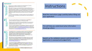 Comprehensive Guide on Completing Funding Application for Community Infrastructure Projects