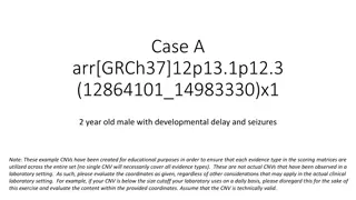 Comprehensive Assessment of a Pathogenic CNV in a 2-Year-Old Male with Developmental Delay and Seizures