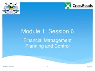 Budgetary Planning and Control in Financial Management