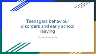 Understanding Teenagers' Behavior Disorders and Solutions by Joanna Baraniecka