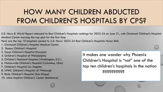 Controversy Surrounding Child Abductions and Medical Diagnoses in Hospitals