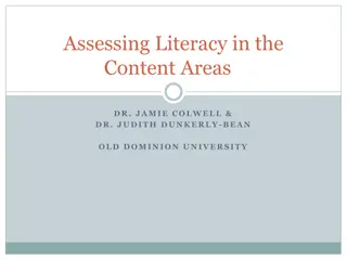 Effective Literacy Assessment Strategies