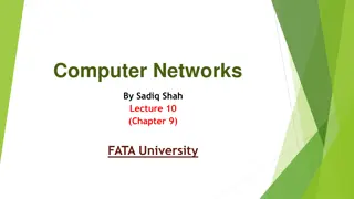 Data Link Layer Communication in Computer Networks