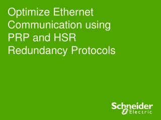 Optimizing Ethernet Communication with PRP and HSR Redundancy Protocols