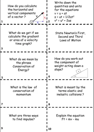 Physics Concepts and Laws Explained