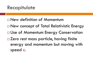 Understanding Relativistic Energy and Momentum in Particle Physics