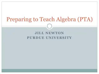 Algebraic Reasoning in Education Research