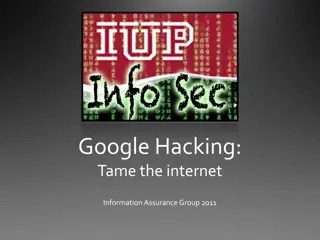 Unveiling Google Hacking Techniques