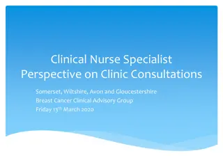 Breast Cancer Care Specialist Insights on Clinic Consultations in the South West UK