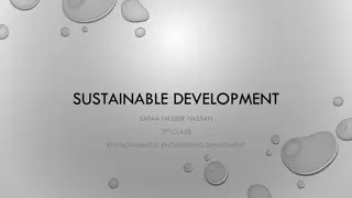 Understanding Models of Sustainable Development in Environmental Engineering