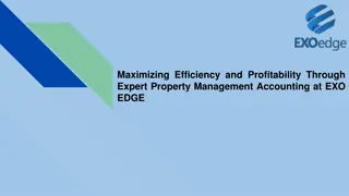 Maximizing Efficiency and Profitability Through Expert Property Management Accounting at EXO EDGE