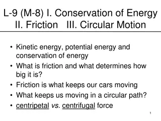 Energy Conservation and Friction in Circular Motion