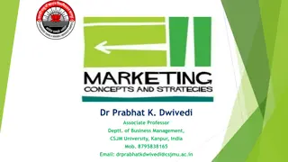 Marketing and Management Concepts in Business