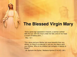 The Blessed Virgin Mary in Catholic Tradition