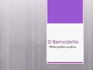 Saint Bernadette - A Life of Miracles and Devotion