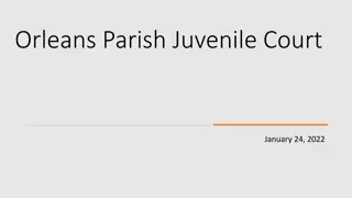 Youth Juvenile Court Trends and Statistics in Orleans Parish