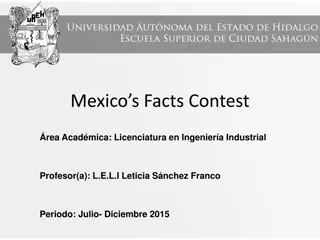 Mexican Cultural and Geographical Knowledge Quiz