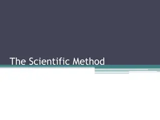 The Scientific Method and Examples