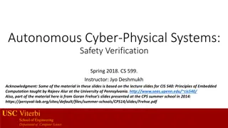 Safety Verification Using Barrier Certificates in Autonomous Cyber-Physical Systems