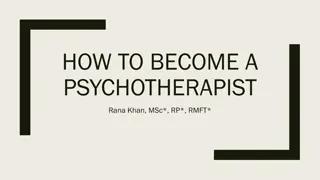 Guide to Becoming a Psychotherapist in Ontario