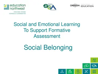 Fostering Social Belonging in Formative Assessment