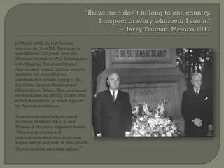 Harry Truman's Historic Visit to Mexico in March 1947