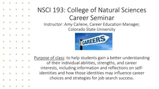 Enhancing Social Belonging and Connectedness in College Career Seminar