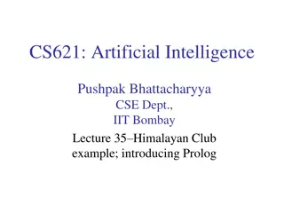 Inference in Prolog with Himalayan Club Example