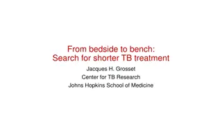 The Journey of TB Treatment Innovation by Jacques H. Grosset