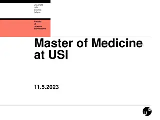 Master of Medicine Program at USI: Innovative Medical Education Approach