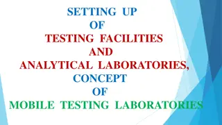 Dairy Laboratory Setup and Quality Control Guidelines