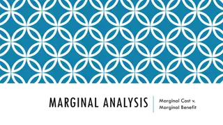 Marginal Analysis in Economic Decision-Making