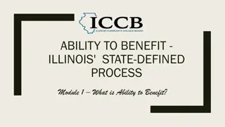 Illinois State Defined Ability to Benefit Process