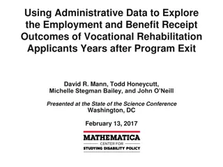 Exploring Long-Term Employment Outcomes of Vocational Rehabilitation Applicants