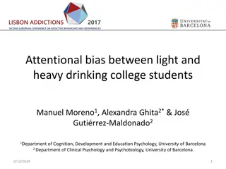 Attentional Bias between Light and Heavy Drinking College Students