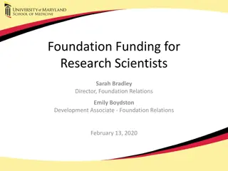 Maximizing Foundation Funding for Research: Strategies and Benefits