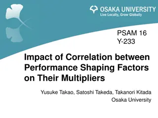 Impact of Correlation on Human Reliability Analysis