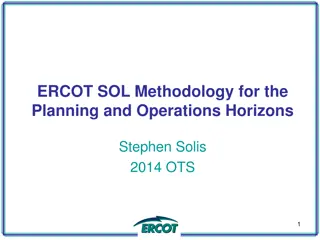 ERCOT SOL Methodology and NERC Standards