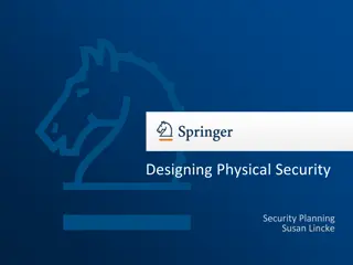 Comprehensive Guide to Designing Physical Security and Security Planning by Susan Lincke