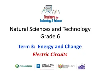 Electric Circuits in Grade 6 Natural Sciences and Technology