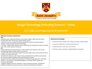 Exploring Electricity Through Design Technology: KS1 and KS2 Curriculum Requirements